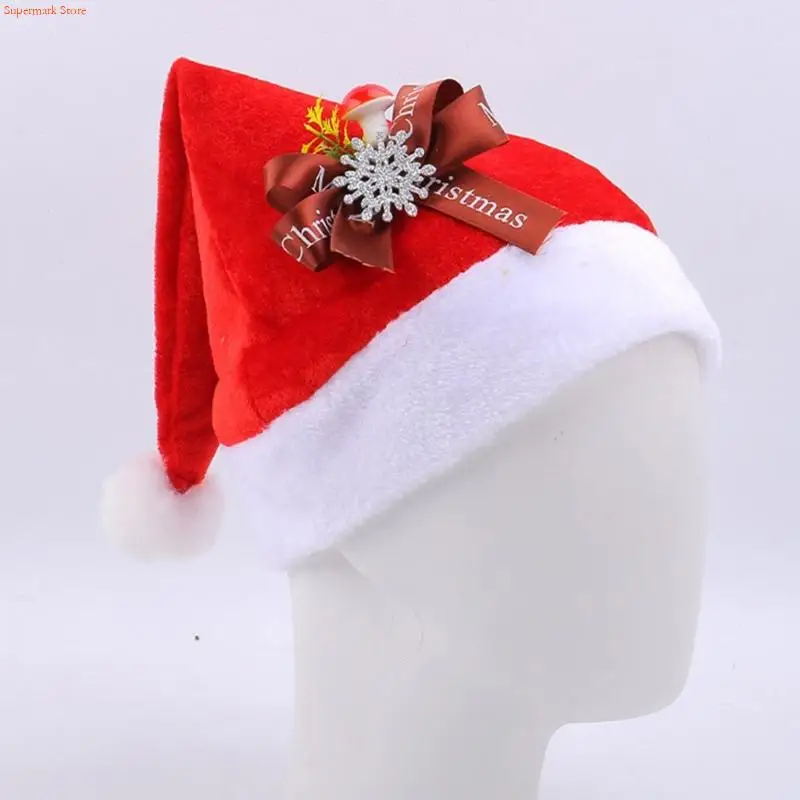 Q5we santa chapéu chapéu com arcos homens adultos homens férias férias chapéu férias para chapéu para