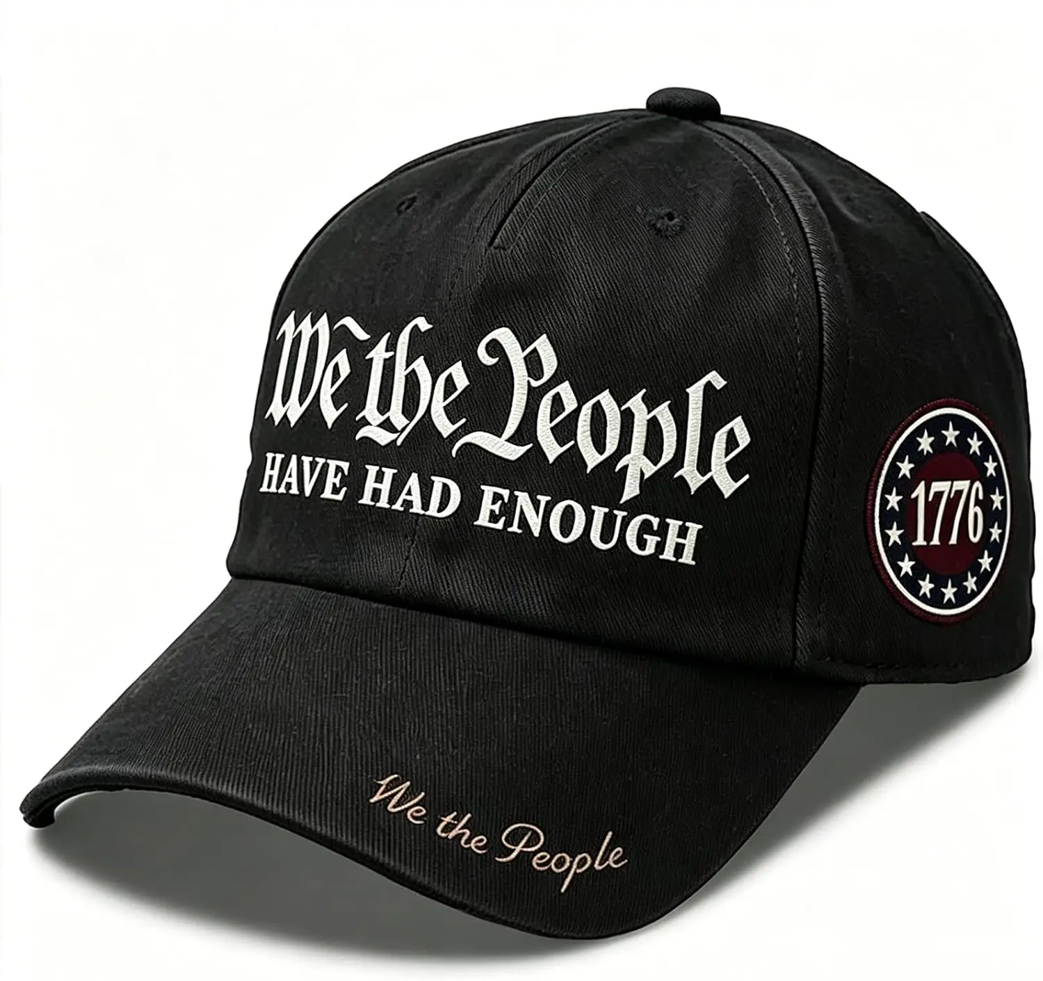 We The People Hat for Men Women We The People Had Enough Patriotic Baseball Cap Freedom USA Hat