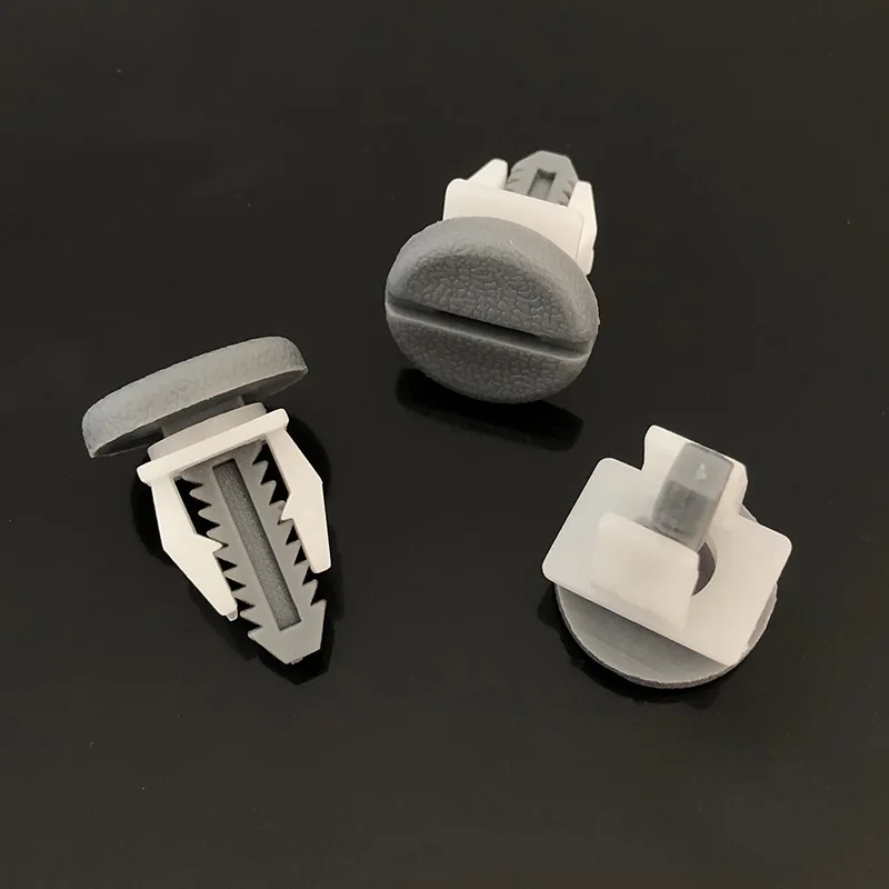 10Pcs Auto Tür Platte Clips Trim Panel Halterungen Nieten Für BMW Volvo Mercedes Benz Stoßstange Kotflügel Liner Kunststoff Befestigungen