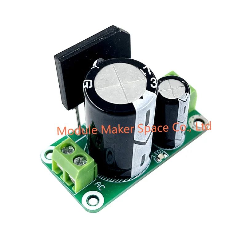 4700μF/35V 단일 전원 공급 장치 보드 - 증폭기 및 DIY 오디오용 8A 고전류 정류기 필터 모듈(비조정)