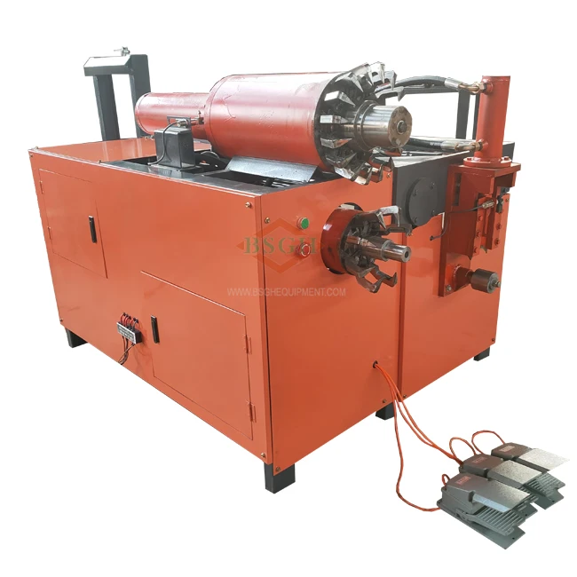 Best price  Electric Motor Stator Recycling Machine waste motor Dismantling Machine  Stator Cutting Machine for sale