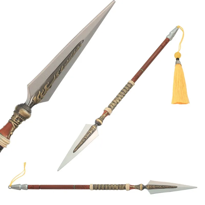 30 cm Dark Destroyer God 2 Ripsaw Storm Chaser Shield Speer van Opstanding Speelgoed Model Set Desktop Ornament Decoraties Gift speelgoed