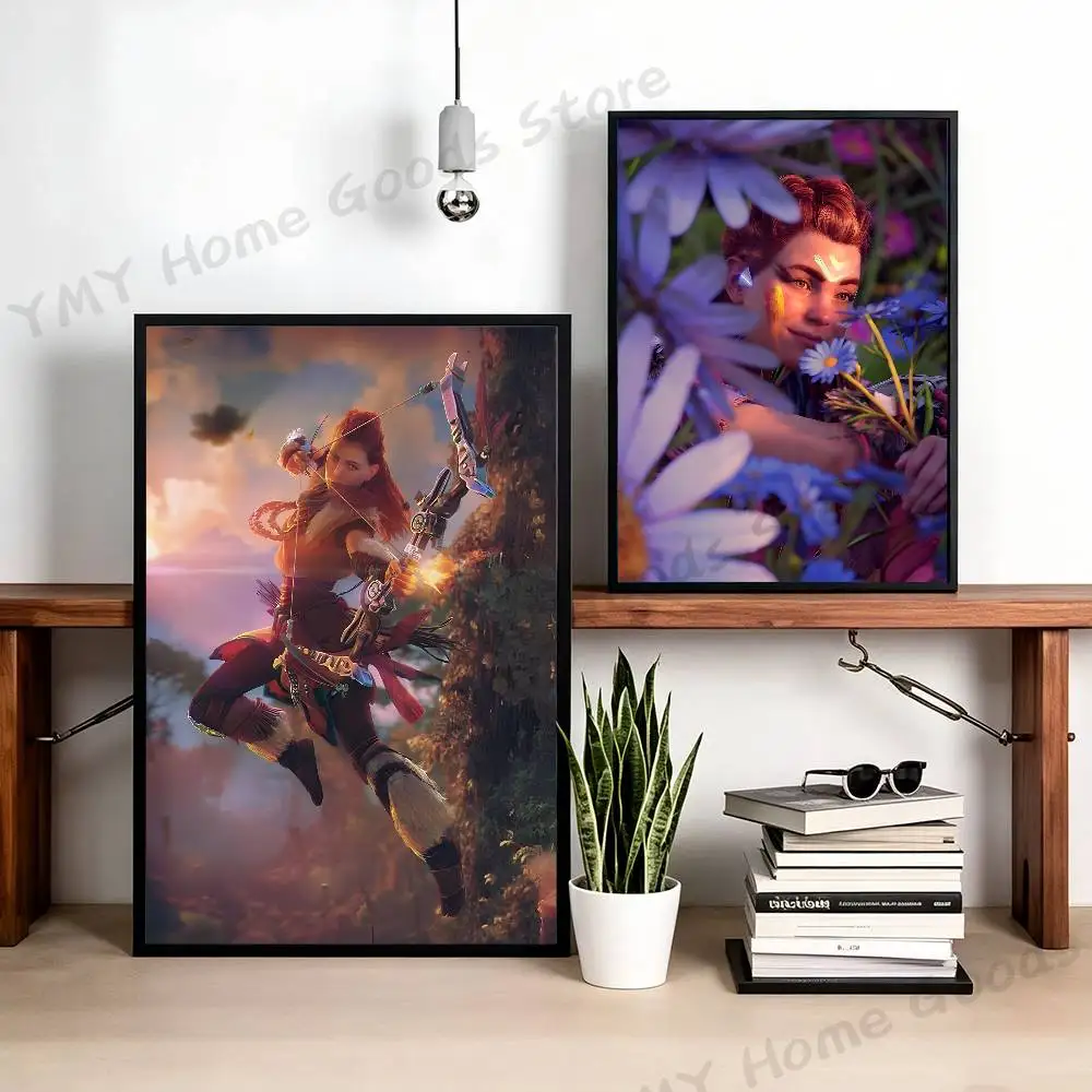 A-Aloy H-Horizon Z-Zero Dawn Poster For Wall Prints for Living Room Bedroom Office Home Decoration Gift