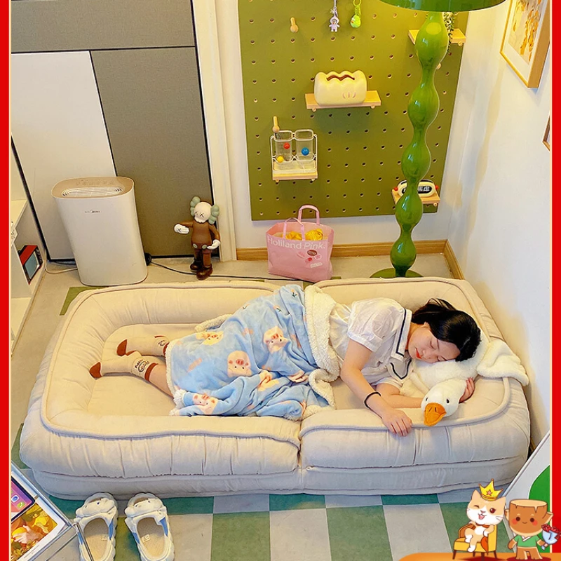 Lazy sofa can lie down and sleep in a huge human doghouse, bedroom, reading small sofa, balcony, leisure tatami