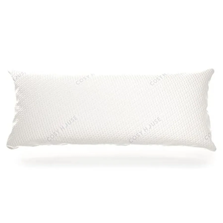 

Luxury Rayon Derived from Bamboo for Side and Back Sleepers -Supportive, Soft, Fluffy, and Quality Long Pillow - Measures 54" x