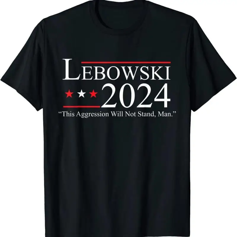 

Футболка с забавным именем Lebowski Political Election Vote 2024.