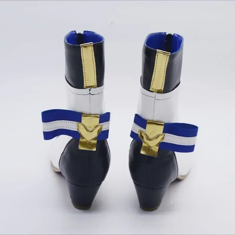 Anime Honkai:Star Rail Pela Tall Boots Short Boots Cosplay High heels Boots Shoes Halloween For Girl Boy PU Leather Shoes