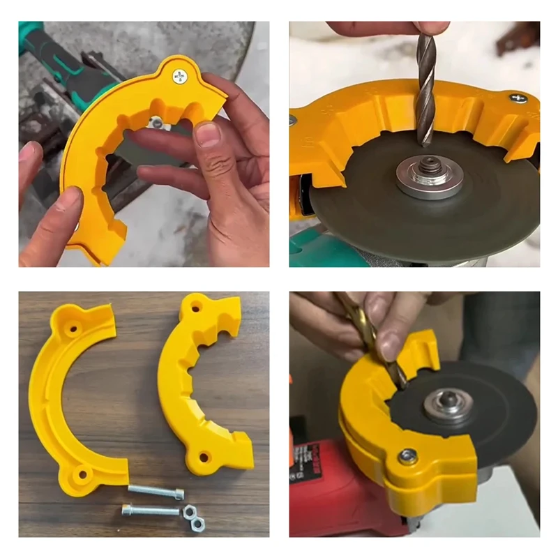 Slipverktyg Vinkelslip Borrslipare 4-12mm Multifunktionell Borrslip Poleringsverktyg Elverktsdelar