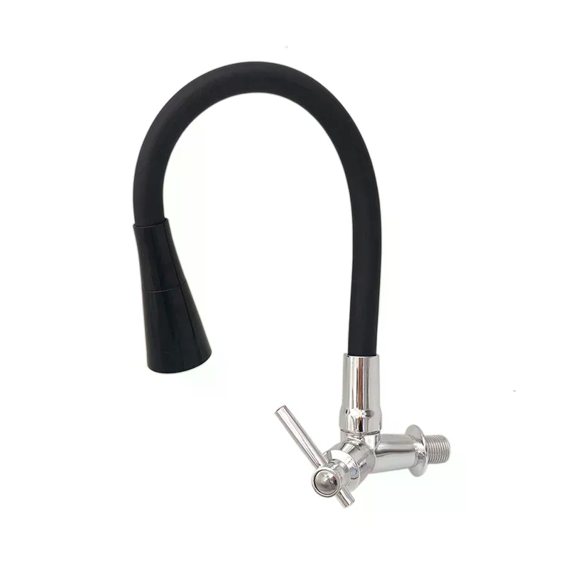 Sink Faucet 360° Rotatable Universal Kitchen Faucet 2 Outlet Modes Silicone Faucet