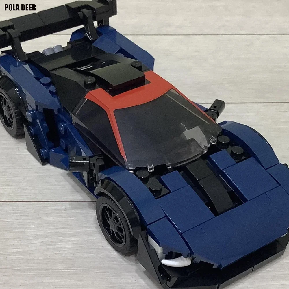 Poladeer 331-delige Senna GTR kleine deeltjes assemblage bouwstenen educatief speelgoed model jongen verjaardag vakantie cadeau ornamenten