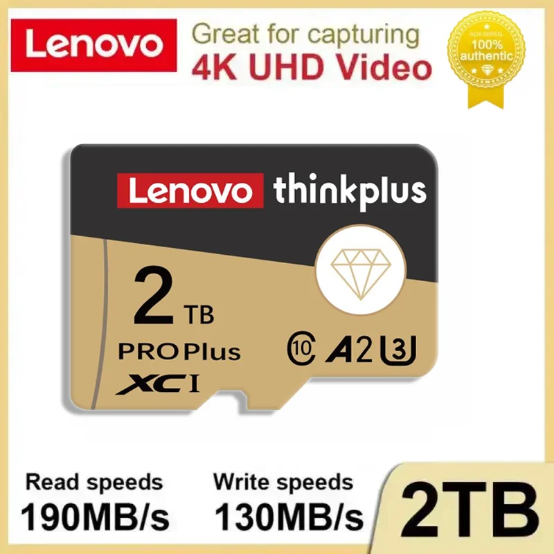 

Lenovo флэш-карта памяти 128 ГБ, класс 10, V60 TF-карта 1 ТБ, мини SD-карта 512 ГБ, высокоскоростная микро TF SD-карта 256 ГБ для Nintendo Switch