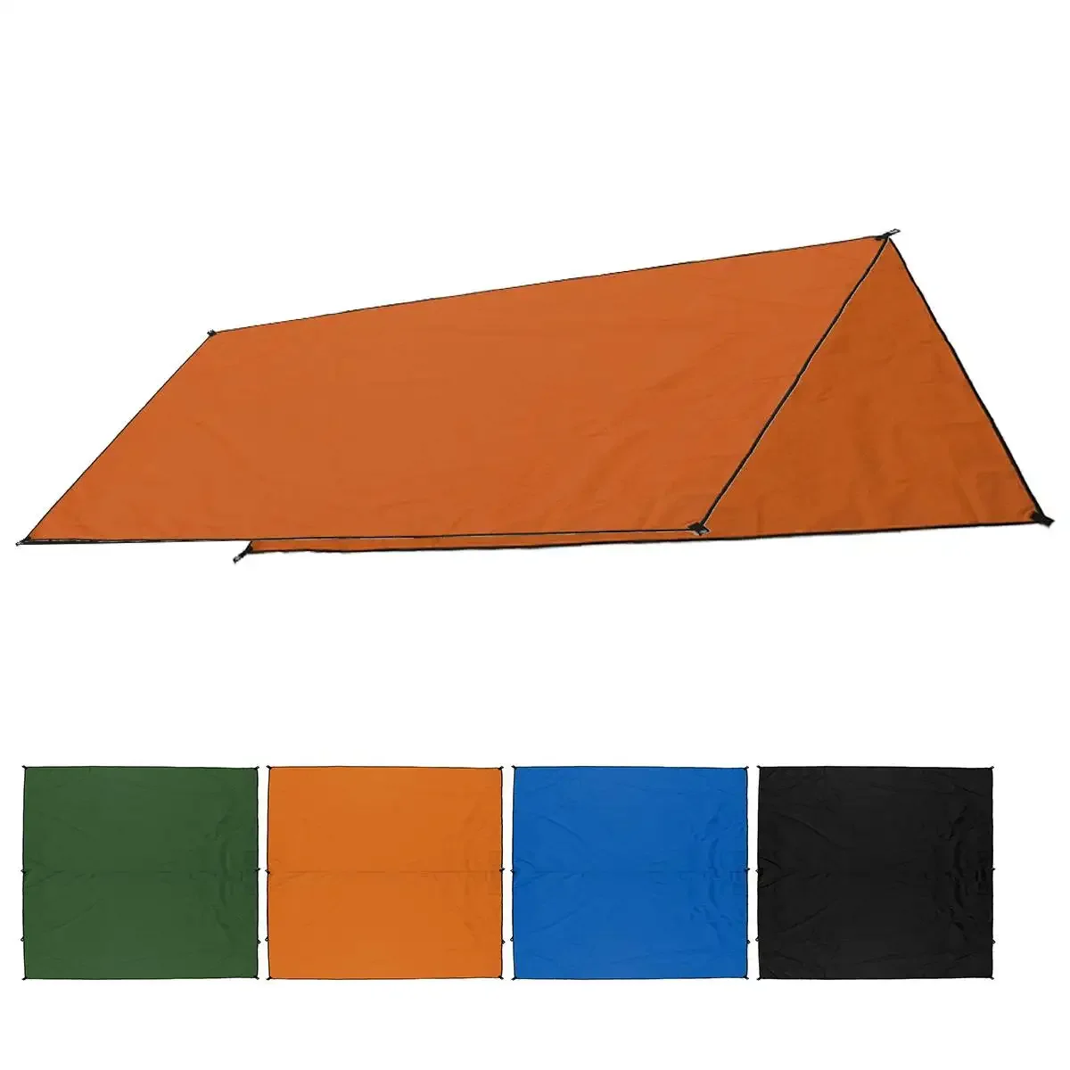 Awning Sun Shelter Beach Outdoor Camping Garden Sun Awning Canopy Sunshade Hammock Rain Fly Tarp Waterproof Tent Shade Canopy