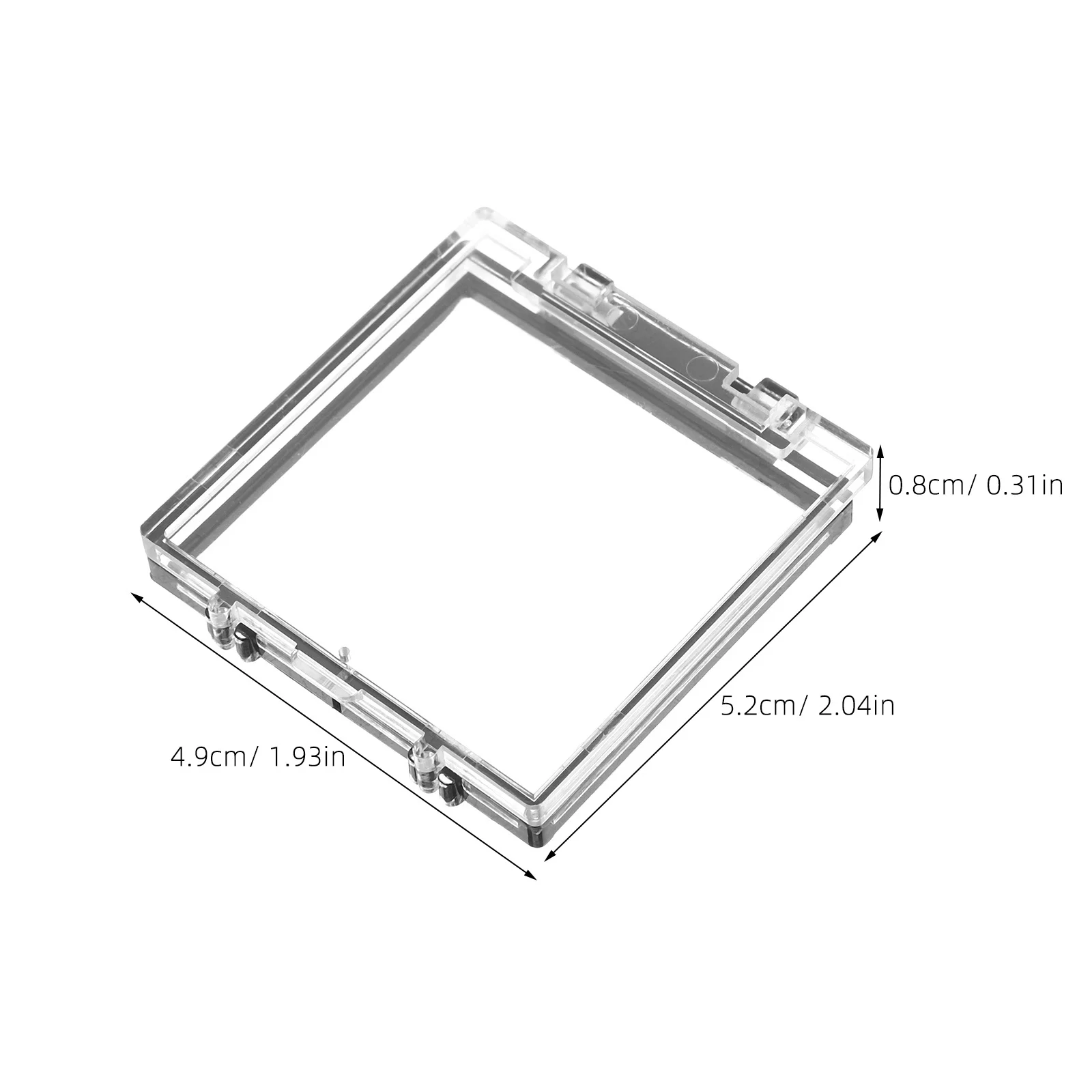 2Pcs Power Switch Guard Plastic Button Cover Protector Safety Cover for Computer Washing Machine Dishwasher Elevator