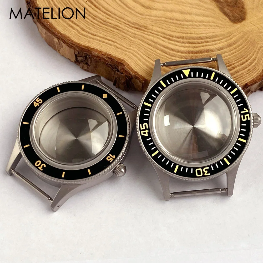 50 FATHOMS MOD Watch Case Dive for NH34 NH35 NH36 NH38 NH70 NH72 ETA2824 PT5000 SW200 Arched Sapphire 20BAR Waterproof Sandblast