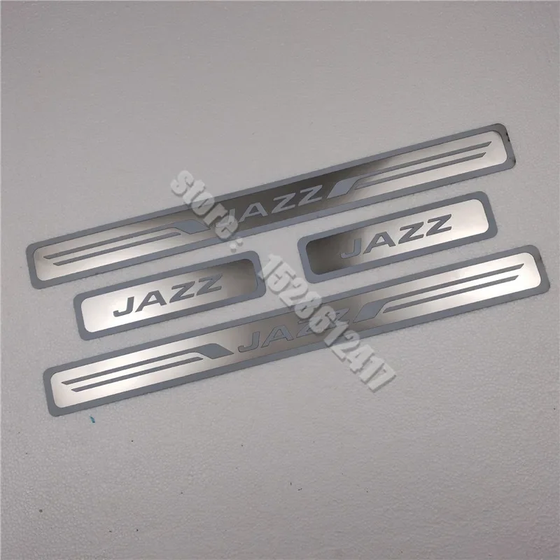 

Stainless Steel Door Sill Scuff Plate/car Door For Honda JAZZ 2020-2022 Sills Stickers Welcome Pedal Auto Styling Accessories