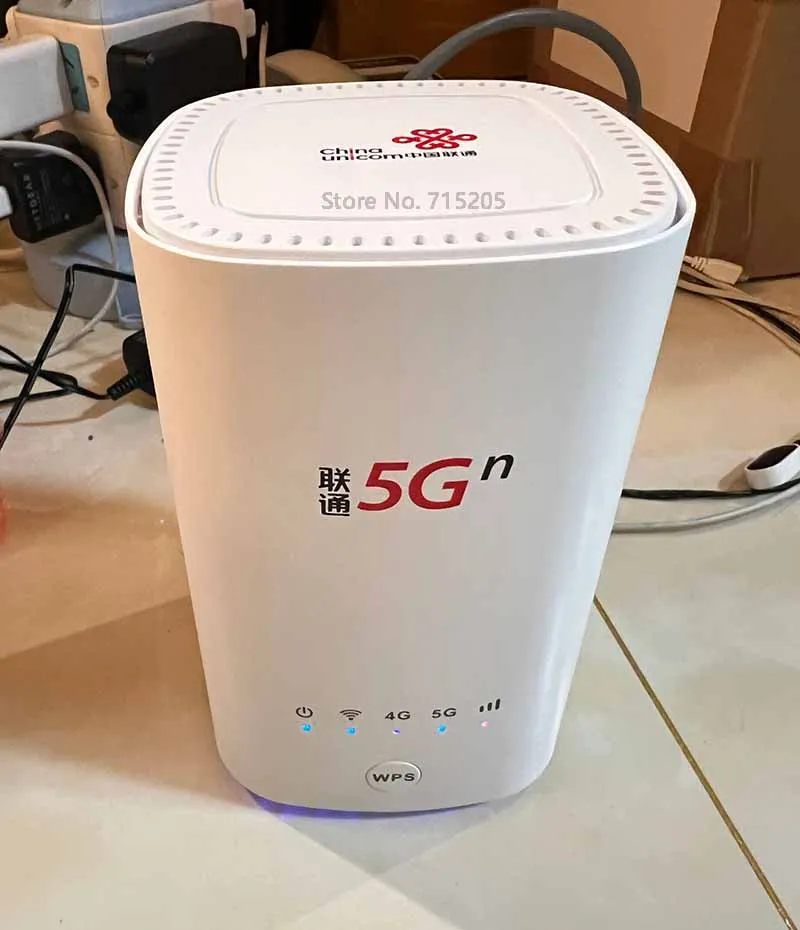 중국 유니콤 VN007 + 5G CPE 무선 라우터 모뎀, 2.3Gbps 메쉬 와이파이 SIM 카드, NSA, SA, NR, N1, n3, n8, n20, n21, n77, n78, n79