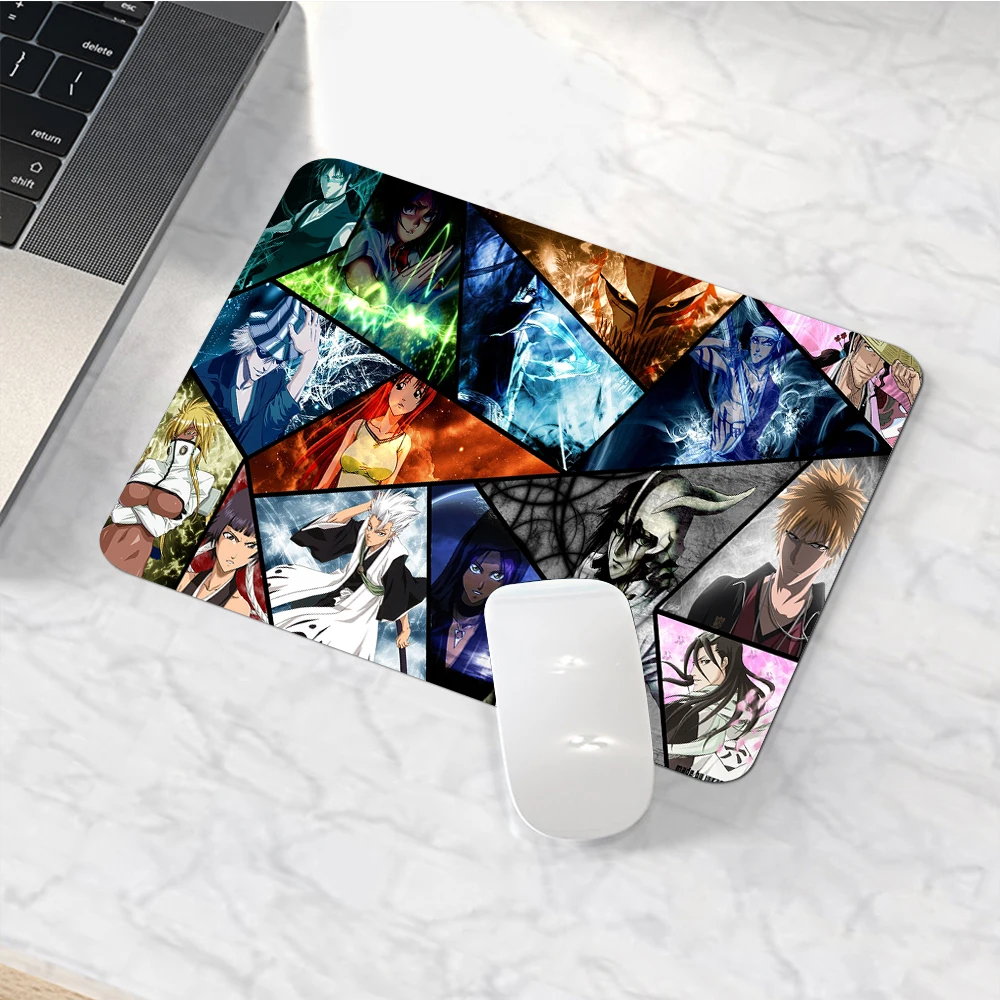 

Japanese Bleach Anime Gaming Mouse Pad PC Accessories Large Locking Edge Desk Keyboard Mat Game Mousepad Gamer Laptop Table Mats