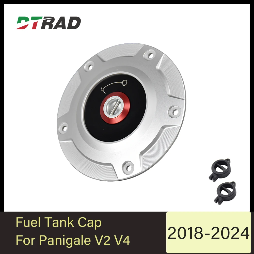 

Fuel Tank Cap with Key For DUCATI Panigale V2 2020 V4 2018 2019 Quick Release Airbox Cover Motorcycle Modified Parts Aluminum