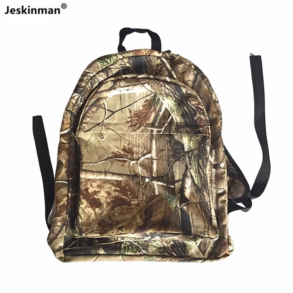 Bionic Jungle Camo Backpack Outdoor Sports Travel Backpack Fashion Trend Leisure Personality Big Tree Camo Hunting Backpack