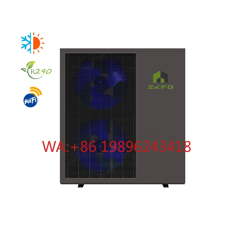 Air to Water Swimming Pool Full DC Inverter Heat Pump 12KW R290 with Wifi Cooling & Heating Residential Spa Pools Water Heater