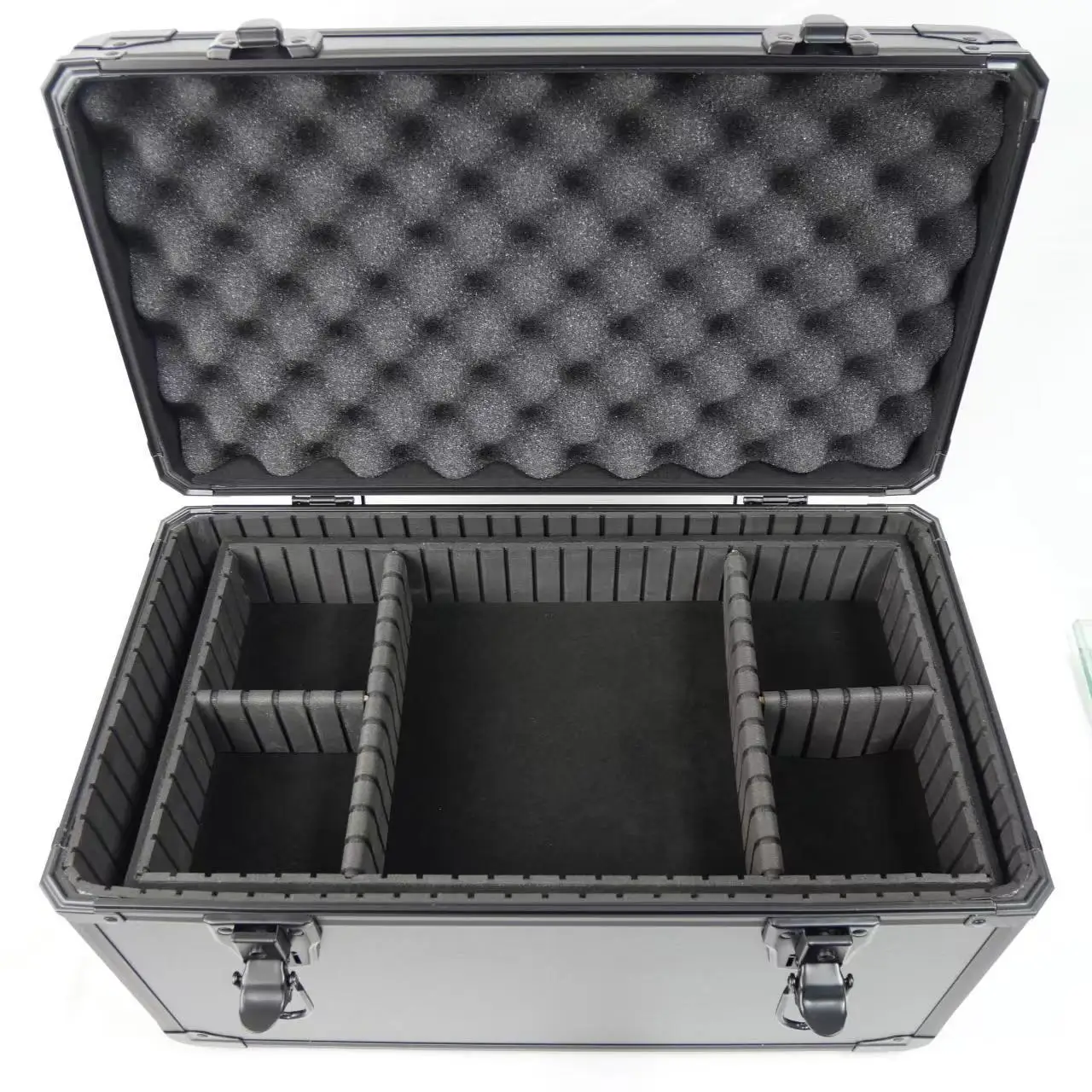 

Equipment Storage Case Padded Dividers Protective Tool Box Portable Work Box for Travel