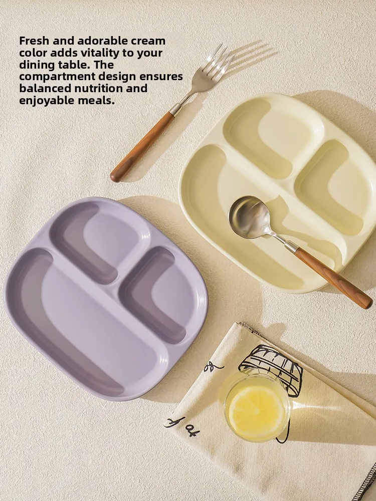 

Cerc разделенная обеденная тарелка для взрослых, специальная домашняя тарелка для завтрака, контрольный сепаратор еды Di Nordic Sle, чистый цвет