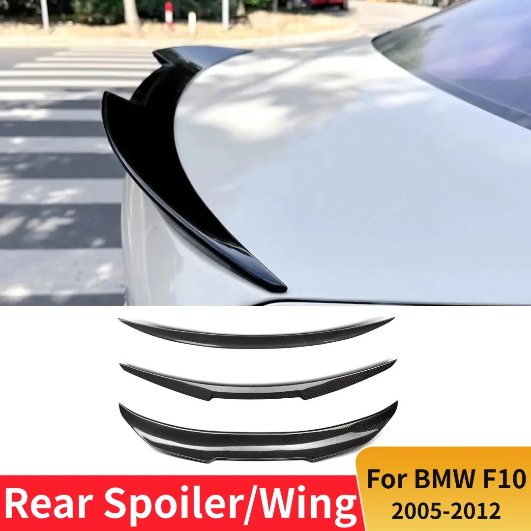 

Заднее крыло багажника, спойлер, сплиттер, аксессуары для тюнинга аэродинамического профиля для BMW 5 серии F10 F18 2010-17 520i 528i 530i 535i 550i