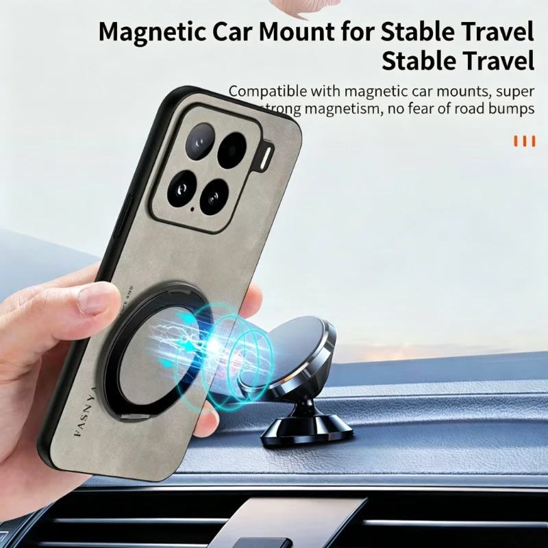 เคสโทรศัพท์หนัง PU ลายหนังแกะ  - Kickstand Adjustable บทวิจารณ์และราคา