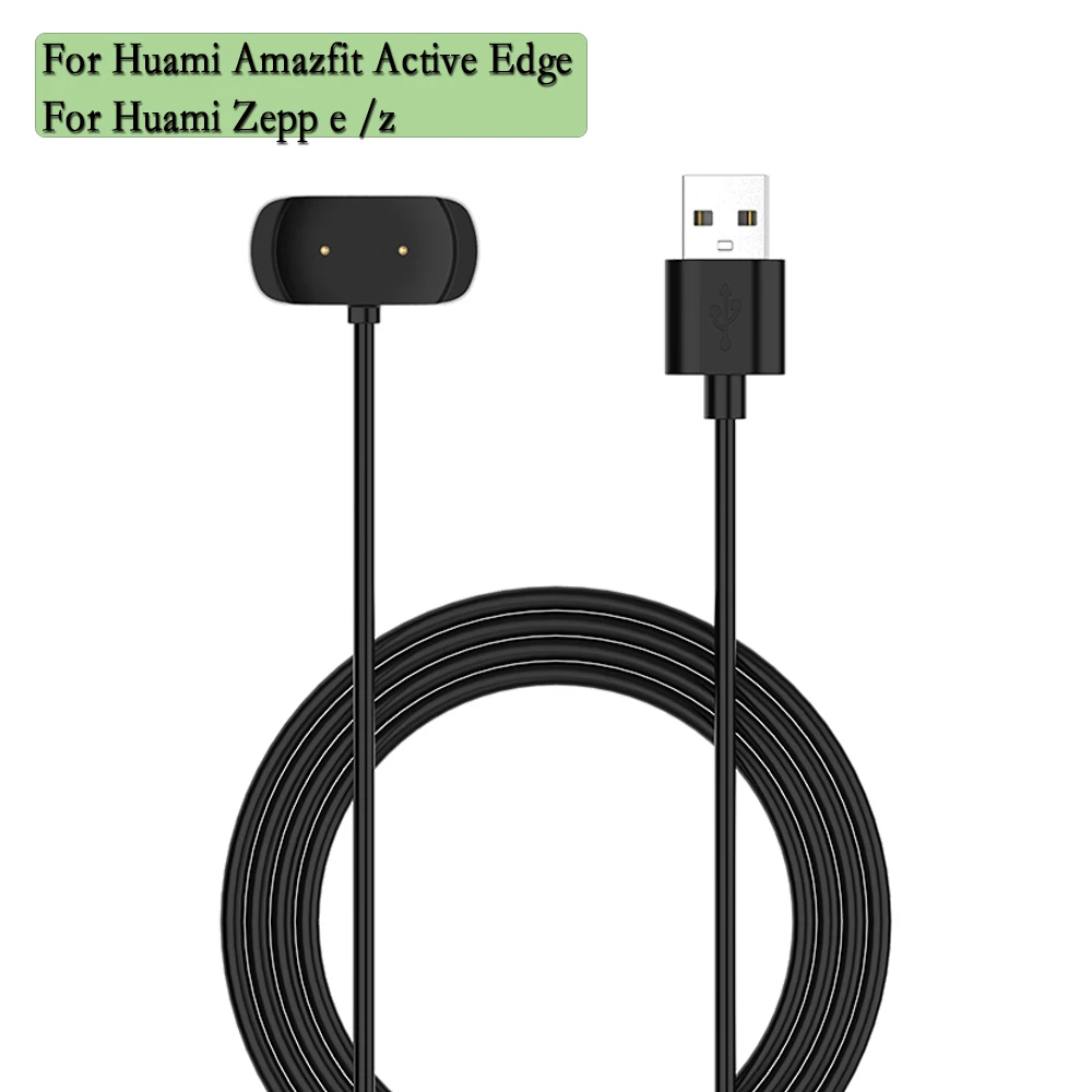 1m ładowarka do Huami Amazfit Active Edge ładowarka z kablem USB zasilacz do Huami Zepp e/z