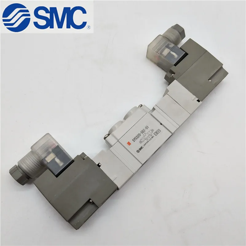 SMC Original SY5320-5MZE-C4 Five-way Solenoid Valve, Direct Pipe Distribution Type, Sales