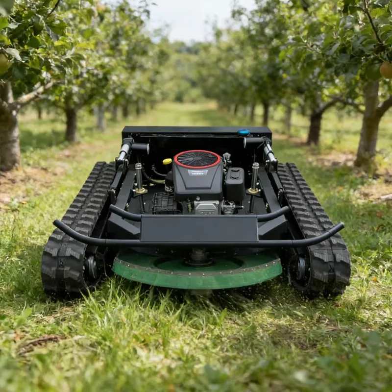 

[2026] Remote Control Cordless Four-stroke Industrial-grade Lawn Mower, Suitable For Large Lawns And Fields, With Strong olin