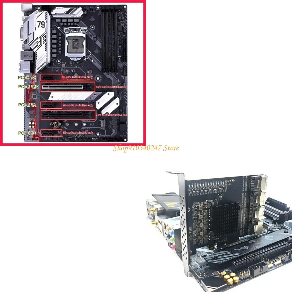 

Q22A SFF 8087 PCIe Host Adapter 4 Port Support 6Gbps Per Channel For Server Storage Expansion Solution Accessories