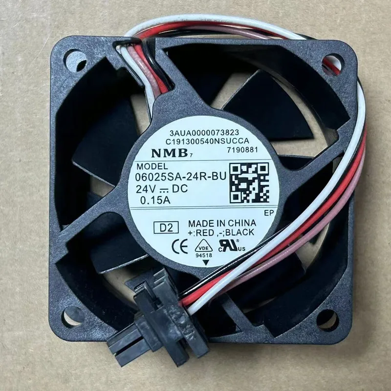 

06025SA-24R-BU 24VDC 0.15A 880 inverter cooling fan 4-wire