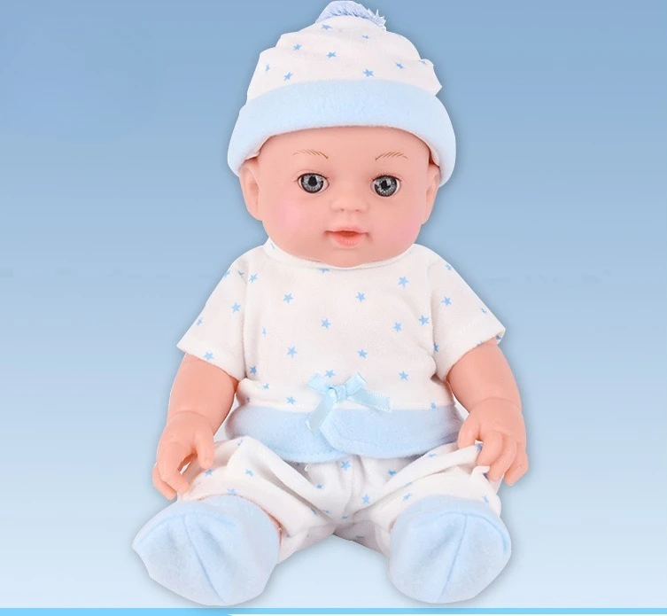 New 30cm Reborn Doll Can Be Washed,Soft Appease Education Baby Doll Limb Movable and Clothes Detachable,Children's Toy Gift