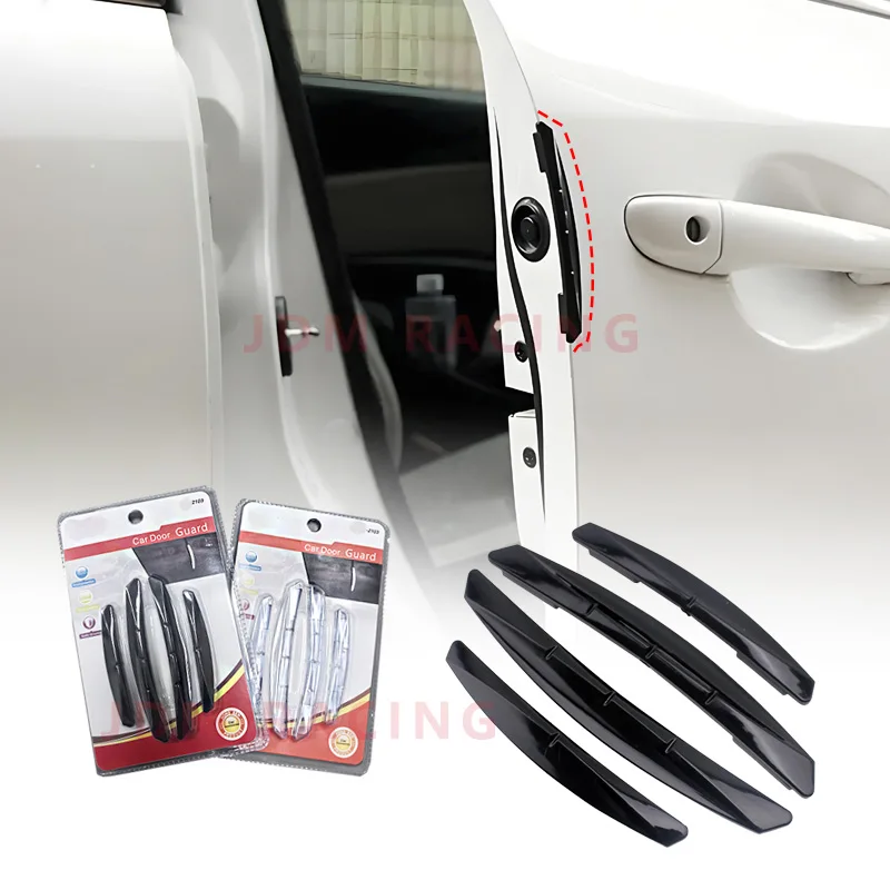 

4Pcs by set Car Door Edge-Scratch Anti-collision Protector Guard Strip Universal Car Door Protective Sticker Strip