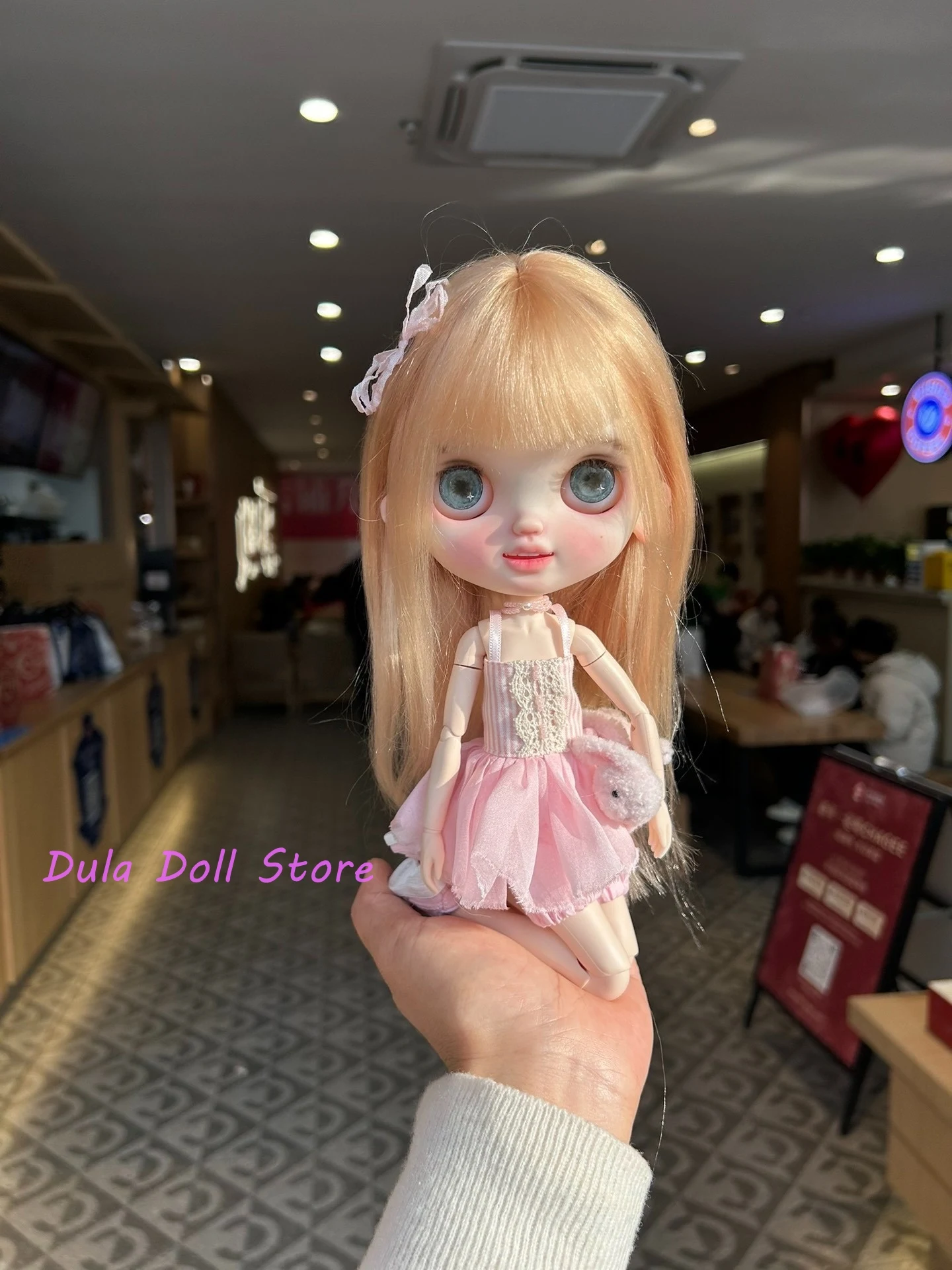 

Dula Doll Clothes for Blythe Pink ballet suit pumpkin pants set ob24 ob22 Diandian Azone Licca ICY JerryB 1/6 Doll
