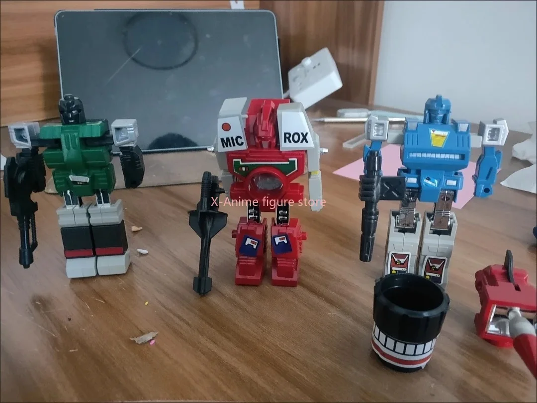 MYM Retro Transformation G1 กล้อง-robo สาม Brothers Triad รุ่น Reflector SPECTRO SPYGLASS VIEWFINDER Action Figures หุ่นยนต์
