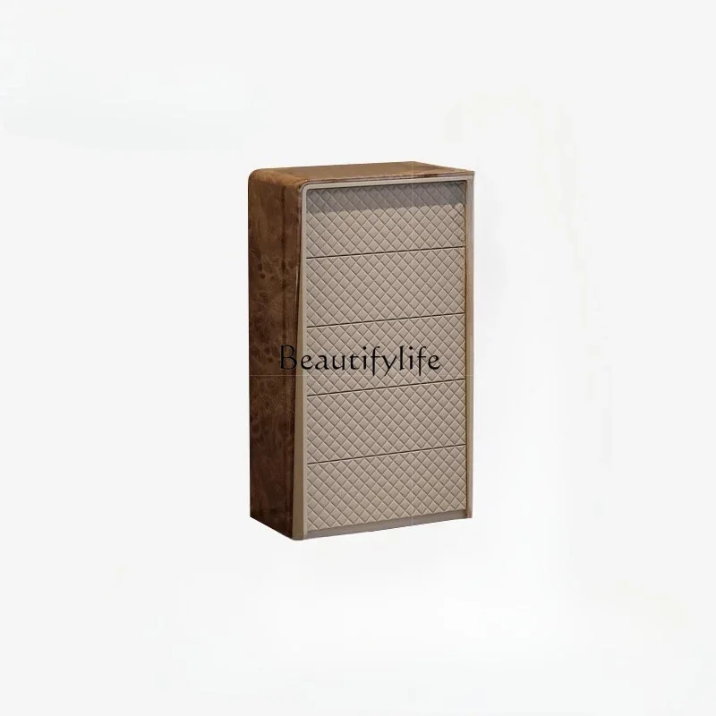 

ls 42 Light luxury chest of drawers villa large flat floor custom senior bedroom storage cabinet