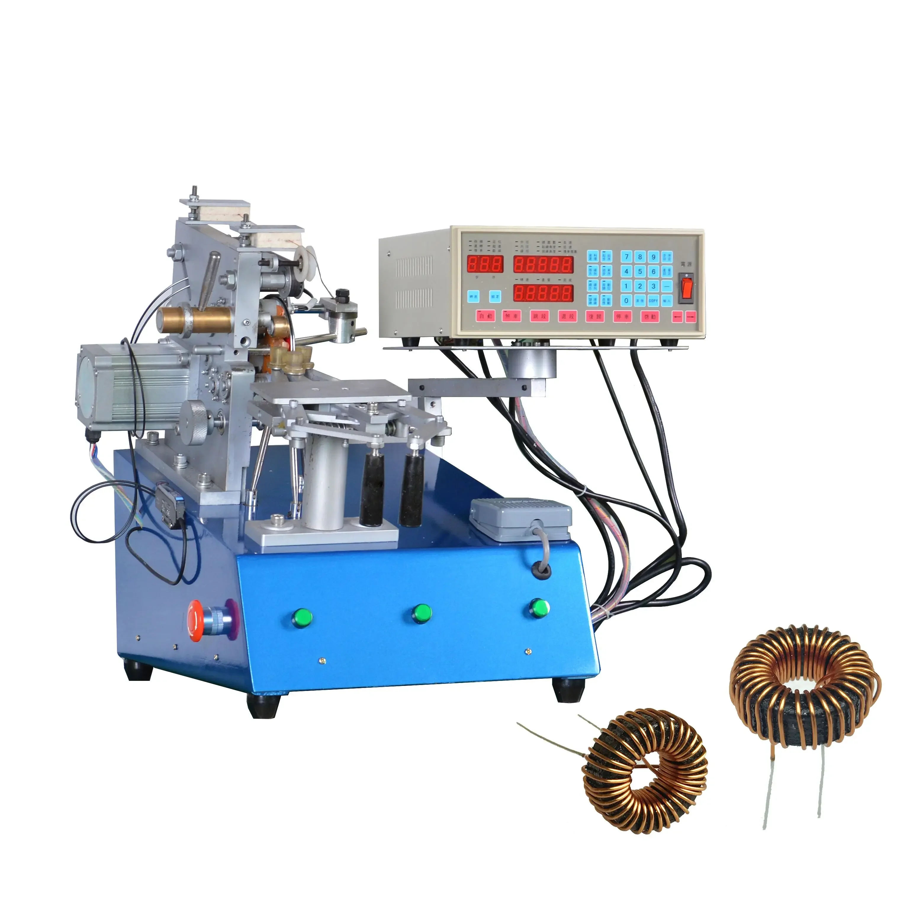 Inductance Toroidal Coil winding machine with 0.3-1.5mm wire diameter