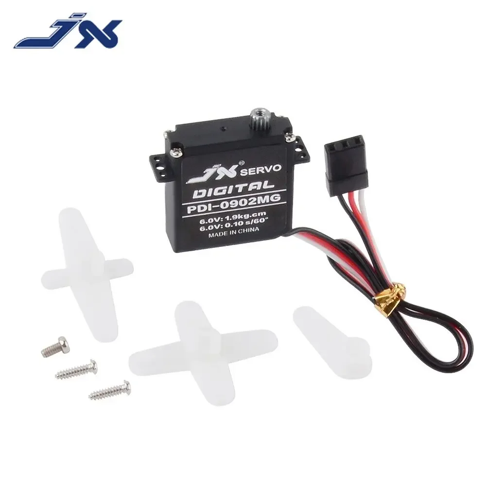 Servo numérique standard de couple élevé de JX PDI-0902MG 9.4g 2.6kg pour l'hélicoptère de robot d'avion de RC