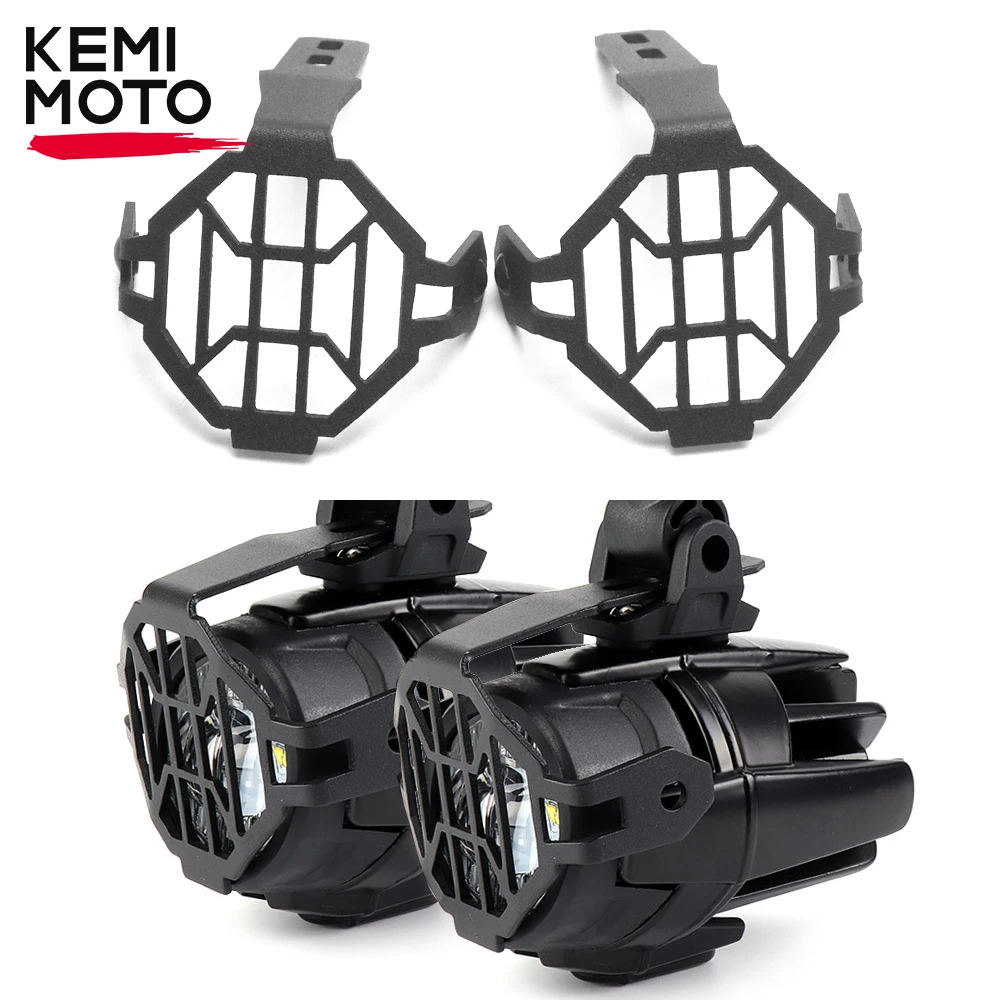 For BMW R1200GS F800GS ADV Adventure 2012-2021 Motorcycle LED Fog Lights Protector Guards Foglight Cover R 1200 GS  Accessories