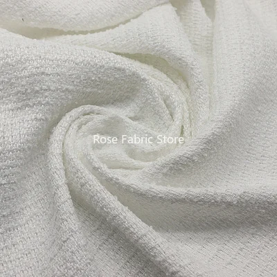 1 Meter Multi Colors Light Weight Tweed Fabrics High End Little Fragrant Woolen Tweed Fabric Sewing Jacket Blazer Skirt DIY