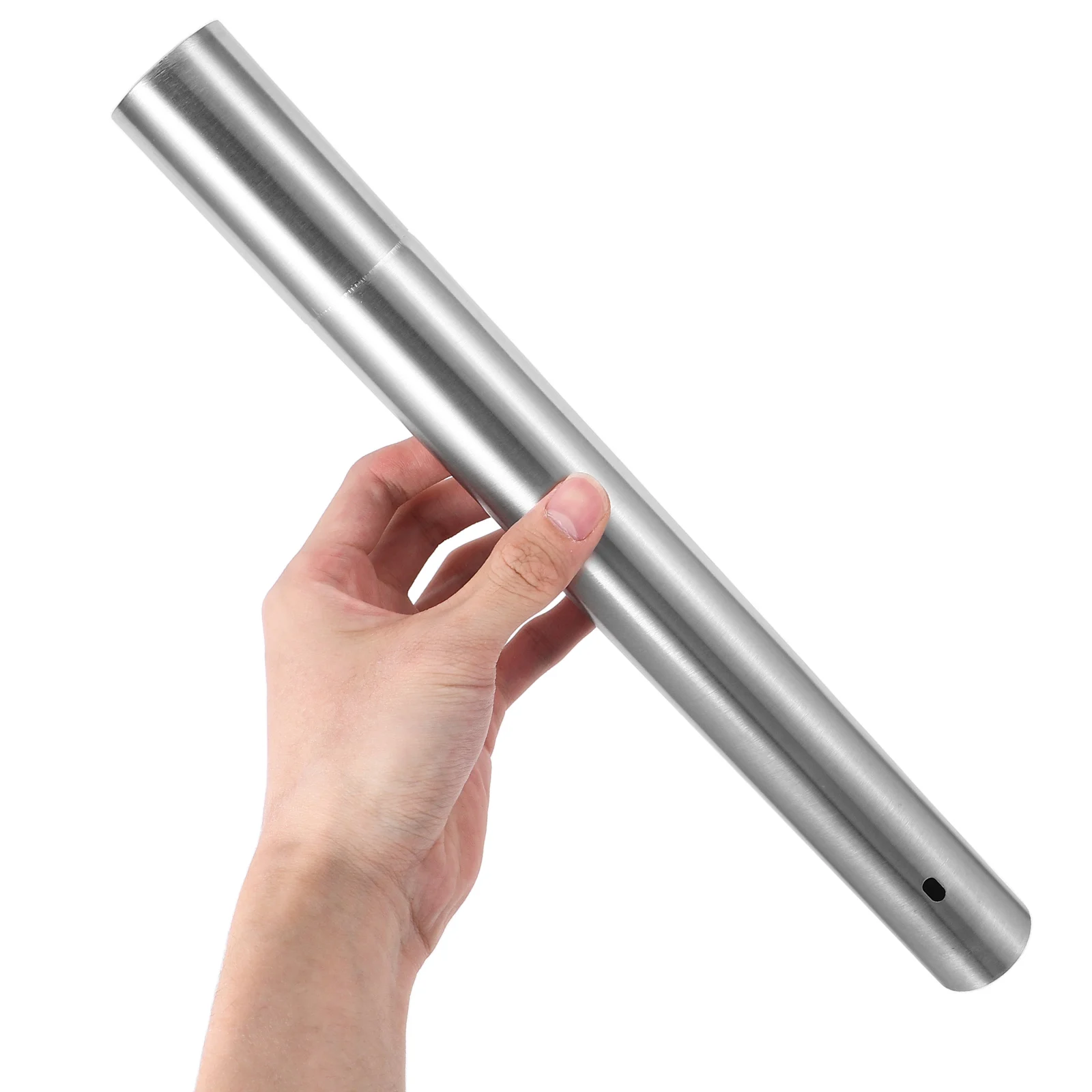 Zertifikats-Aufbewahrungsrohr, Edelstahl-Zylinder für Diplome, Geburtsurkunden, Taufe, Andenken, abschließbare Abdeckung, elegant