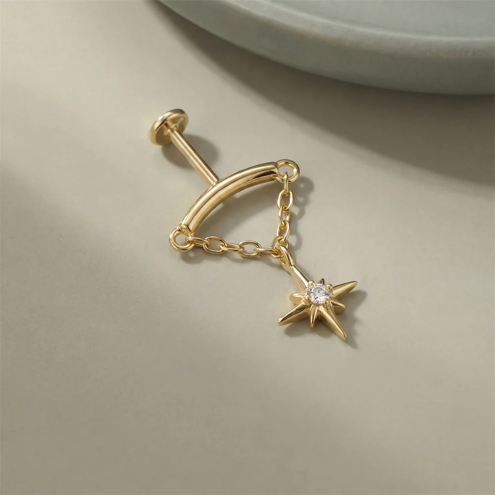 AIDE 1 Stück 925 Sterling Silber Ersatzteile Ketten Teil für Ohrstecker Piercing Creolen Tropfenohrring Damen Edlen Schmuck Geschenk – Detail 35