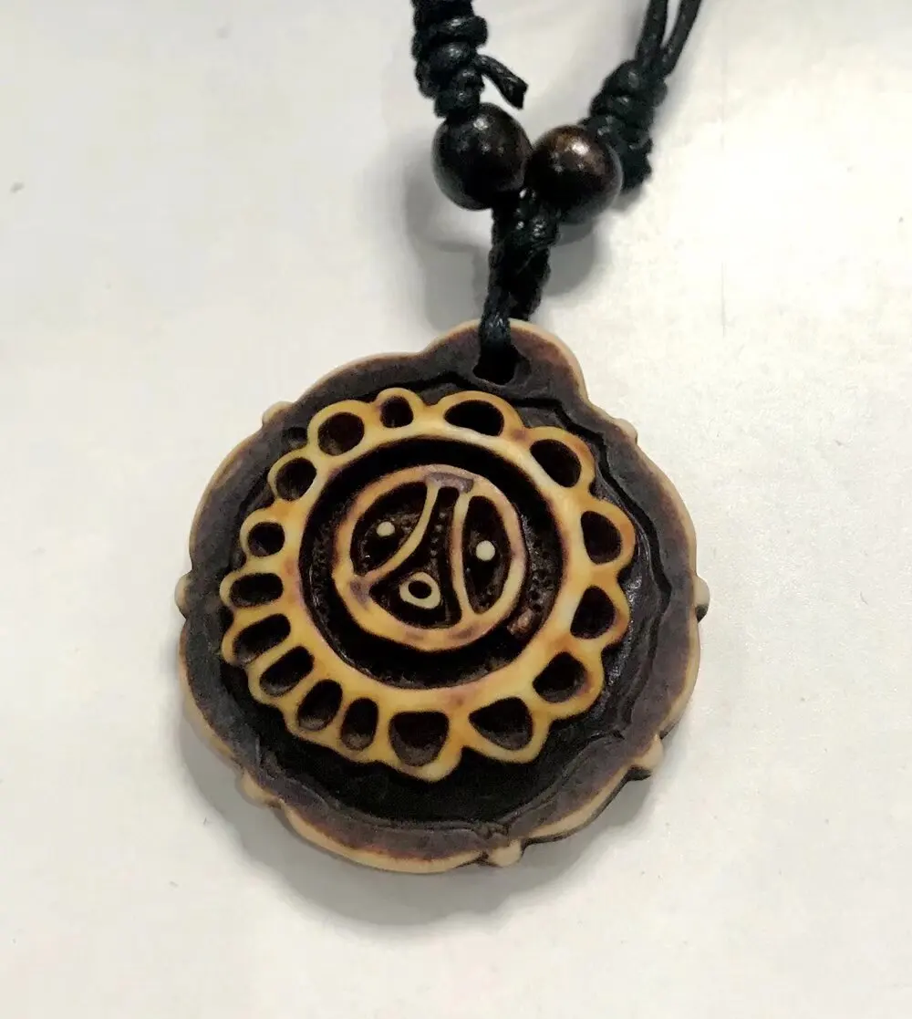 12 جهاز كمبيوتر شخصى جولة رجل الحد الفن خمر الرجال حبل قلادة قابل للتعديل