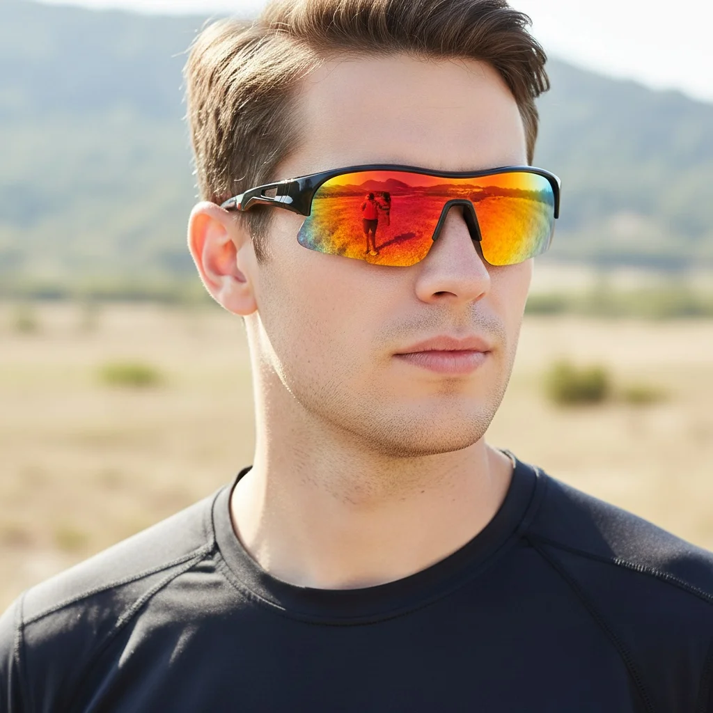 Men's And Women's Windproof Ski Goggles Anti-sand Sunglasses Cycling Glasses For Outdoor Activities UV Protection Eyewear9185