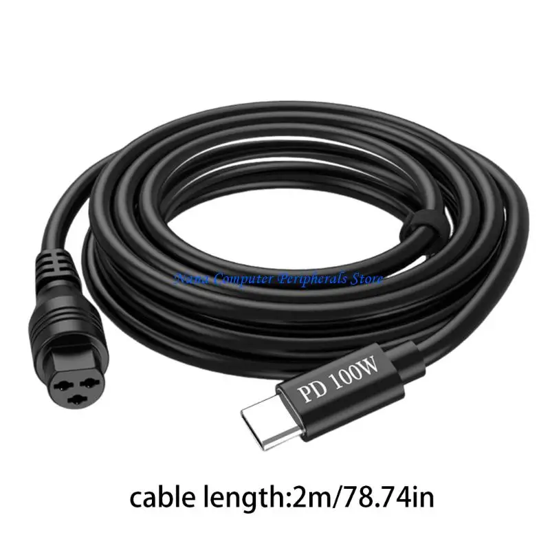 F68C USB C شحن كابل PD100W 13 محولات التوافق العالمي والمحمول