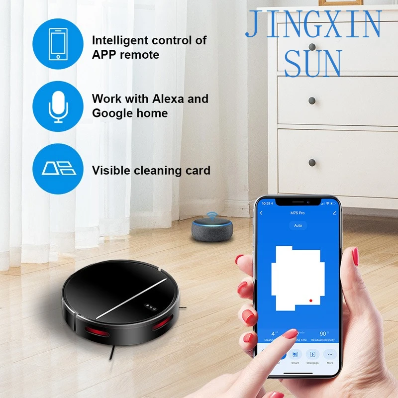 Household sweeping robot intelligent route planning fully automatic household gyroscope navigation