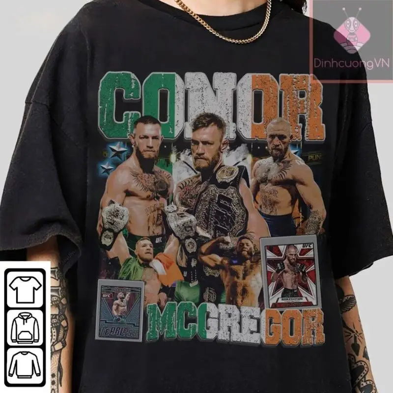Vintage 90S Conor Mcgregor T Shirt All Sizes