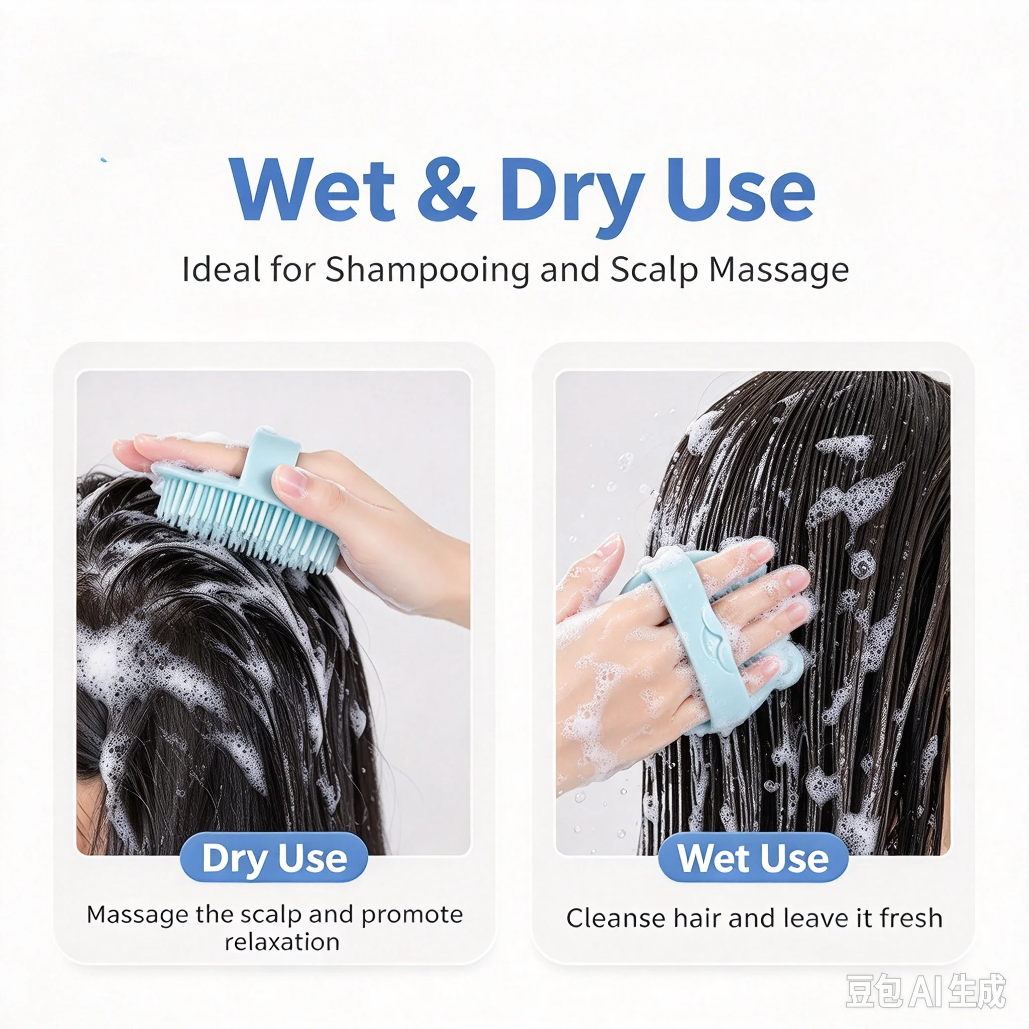 Baby Silicone Shampoo Brush Cute Cartoon Infant Bath Scrubber Soft TPEE Scalp Massager for Newborn Remove Cradle Cap Kids Hair W